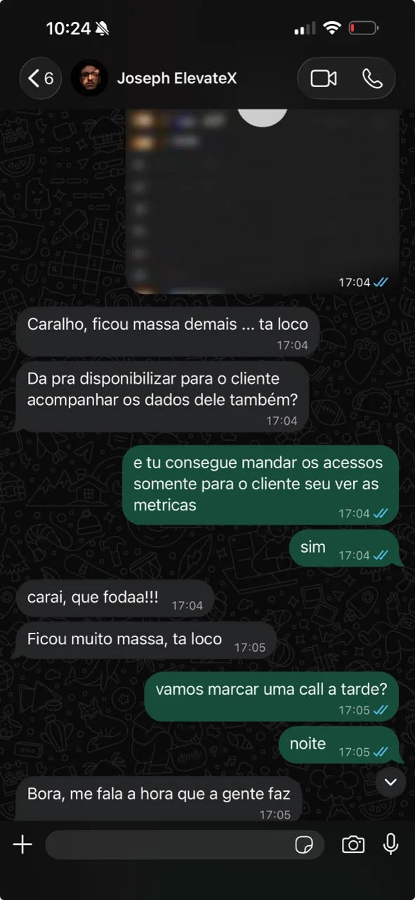 Depoimento de cliente